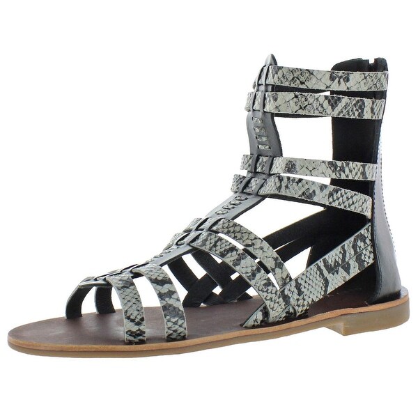 women's roman sandals leather