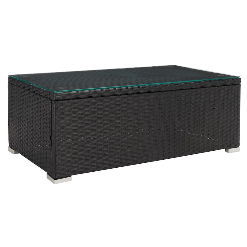 SAFAVIEH Outdoor Living Machie 4-Piece Patio Set.