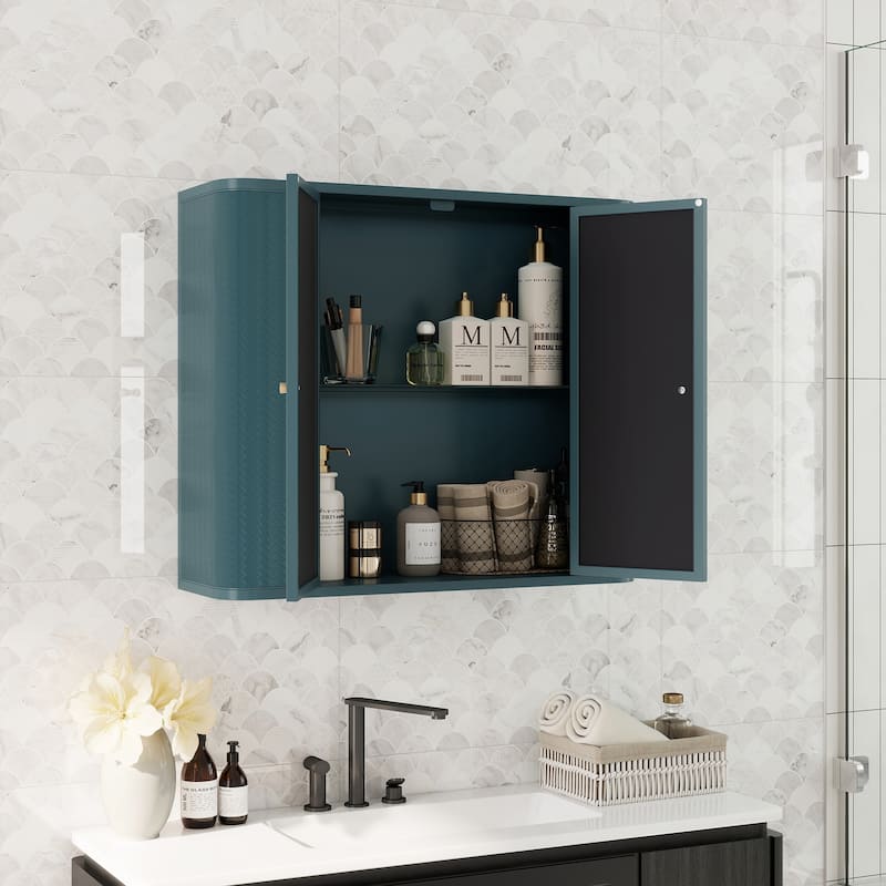 Wall-Mounted Bathroom Cabinet with Mirror