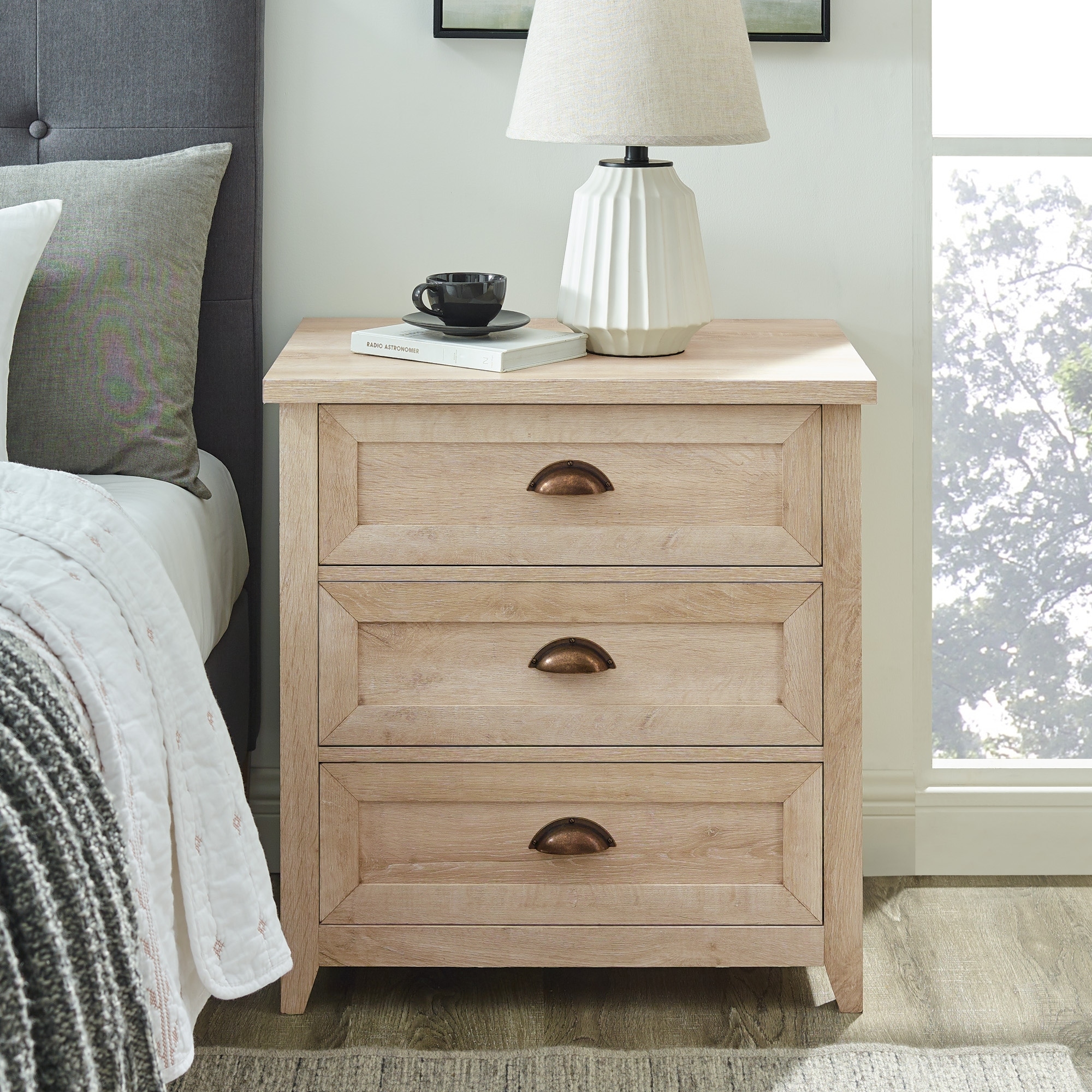 Farmhouse outlet night table