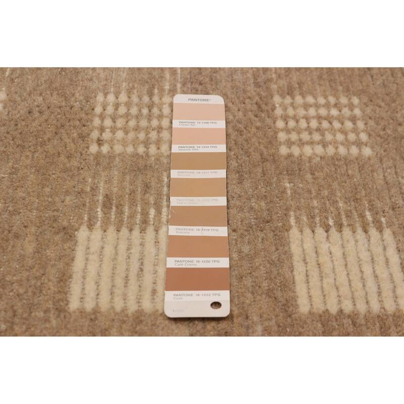 Kashkuli Gabbeh Tan Rug 8'1" x 11'2" - 8'1 x 11'2