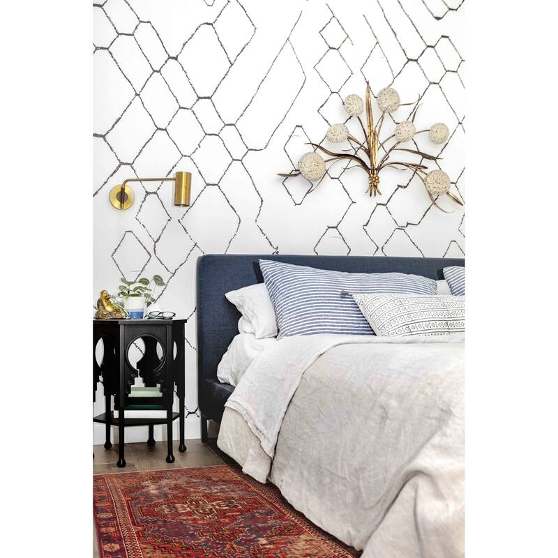 ECARPETGALLERY Hand-knotted Anadol Vintage Red Wool Rug - 3'11 x 7'3