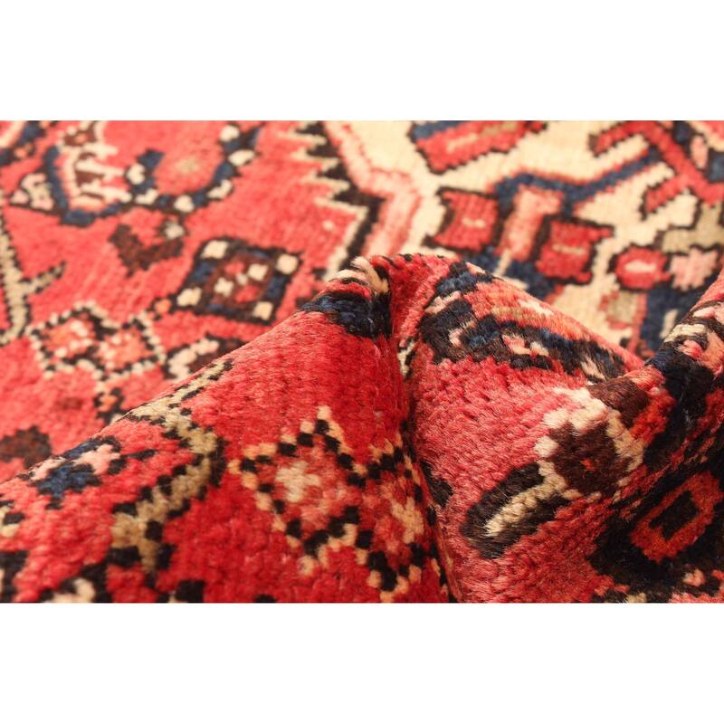 ECARPETGALLERY Hand-knotted Andelz Red Wool Rug - 3'8 x 5'9