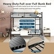 preview thumbnail 5 of 49, Heavy Metal Bunk Beds with Ladder Kids Bed Frame Twin / Twin XL / Full / Queen Size🏕️