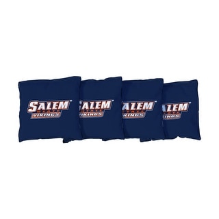 Salem State Vikings Blue Cornhole Bags