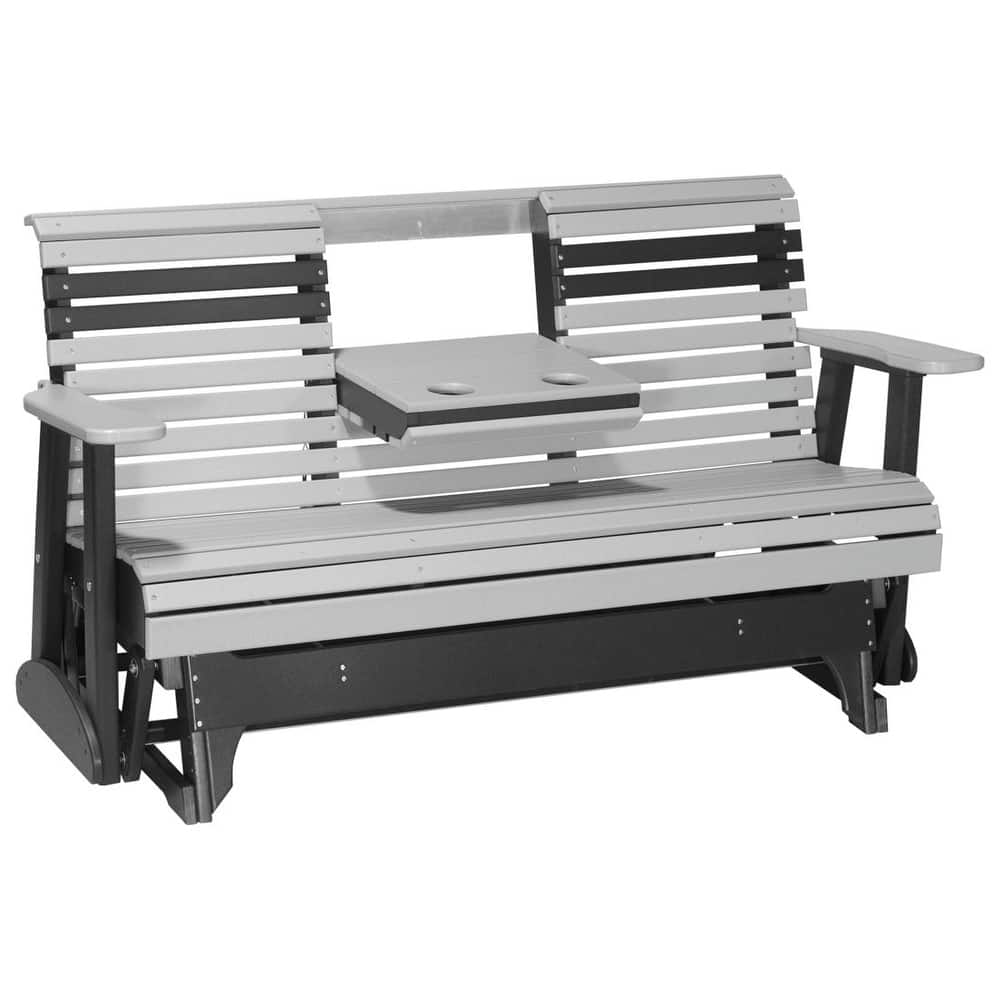 Poly Lumber Plain Rollback Patio Glider