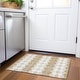 preview thumbnail 103 of 132, Premium Washable Super Soft Diamond Modern Mayfield Rug Gold - 1'8" x 2'6"
