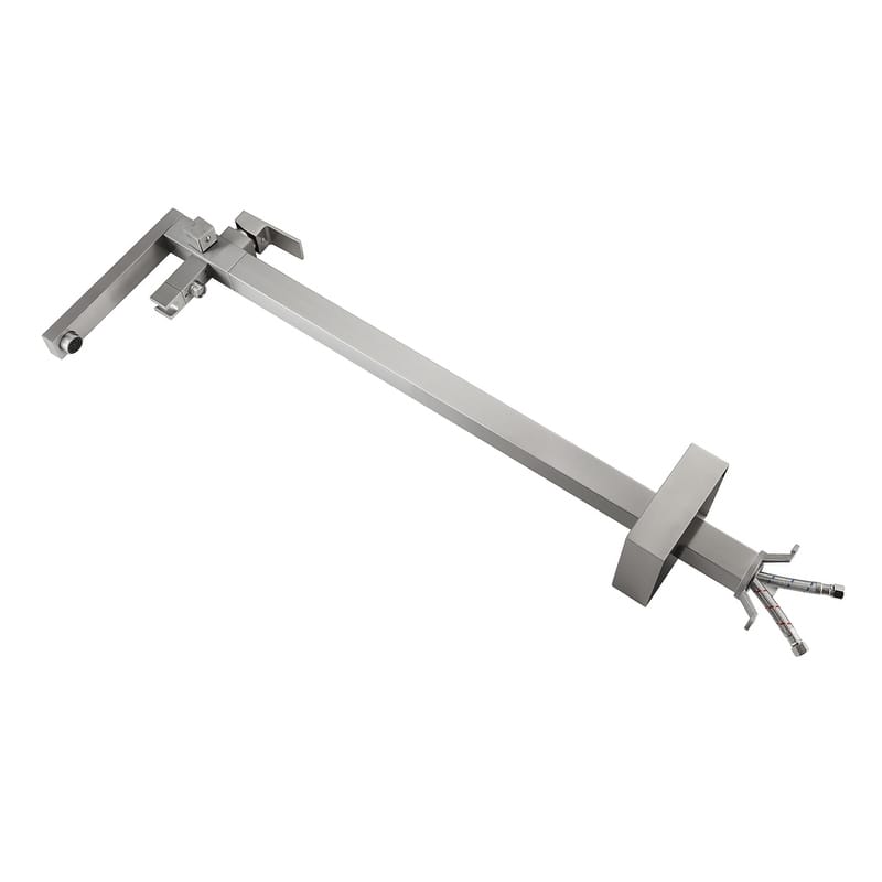 Indigo Home Floor Mounted Roman Tub Faucet with Handshower