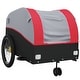 preview thumbnail 61 of 59, vidaXL Bike Trailer Kids Bicycle Cargo Wagon Buggy Carriage Cycle Trailer Iron