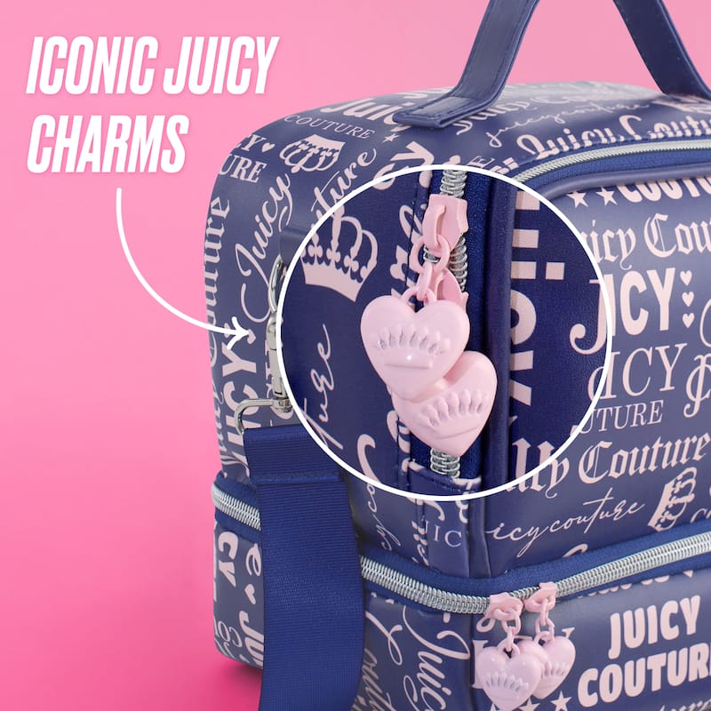 Juicy Couture Signature Chill Cooler Bags - 9.4" x 7" x 6"
