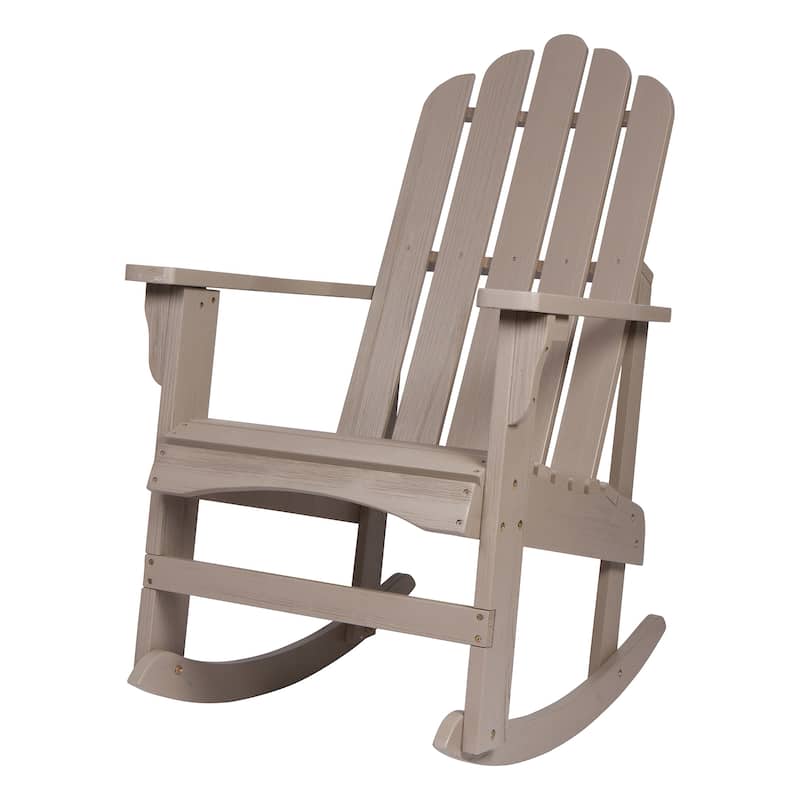 Venice Outdoor Adirondack Rocking Chair