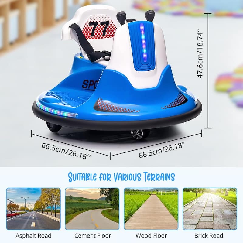 Bumper Cars for Toddlers, Electric Ride On Car