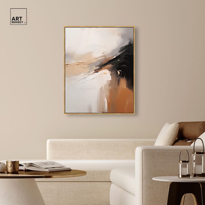 Baked Clay II Canvas by Art Remedy