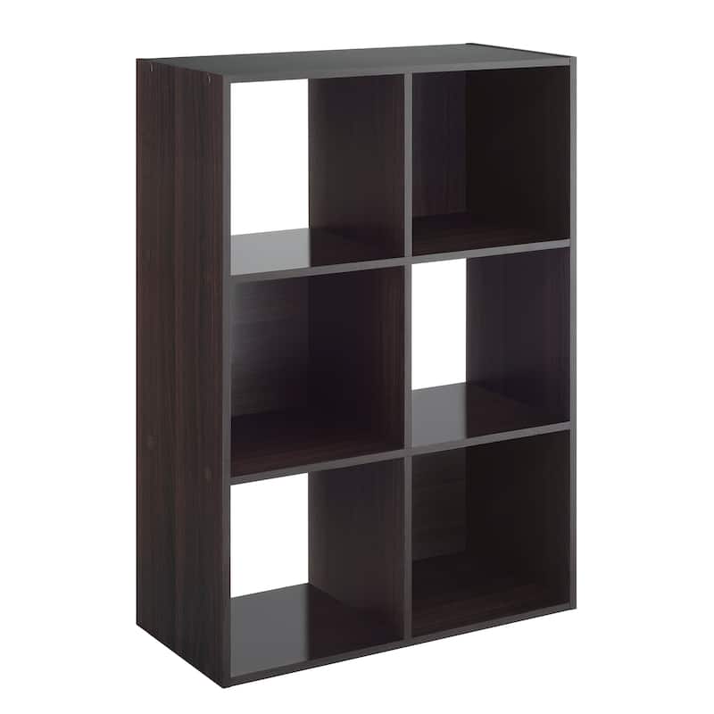 Whitmor 6 Cube Organizer - Espresso