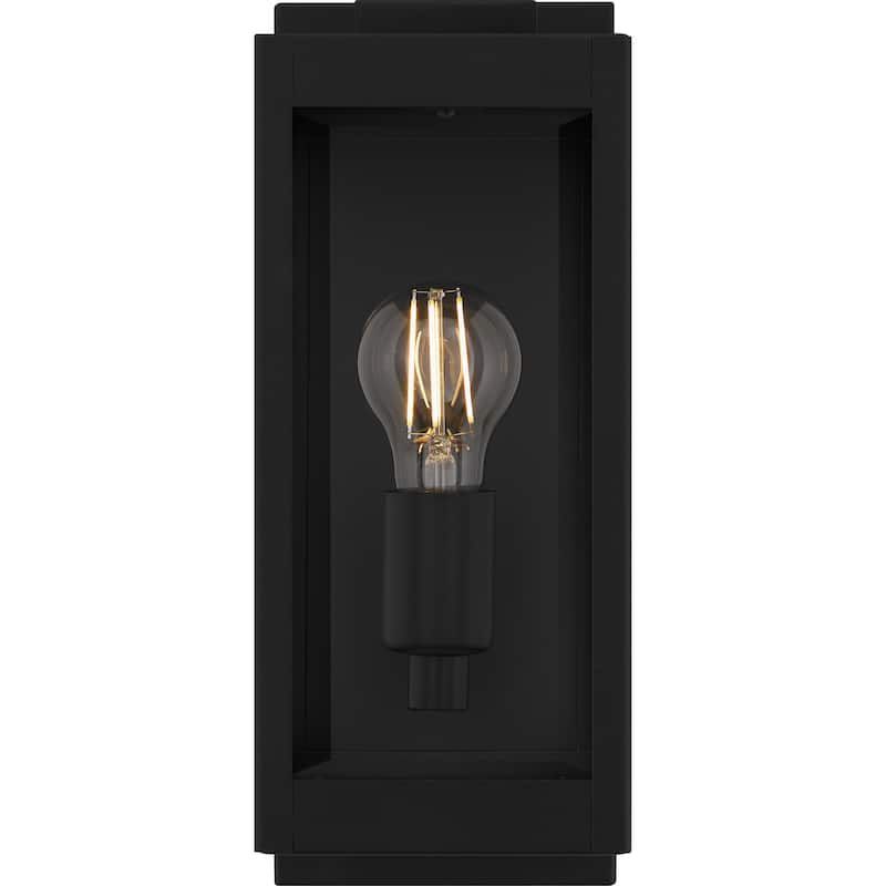 Eastover 1-Light Earth Black Outdoor Wall Lantern