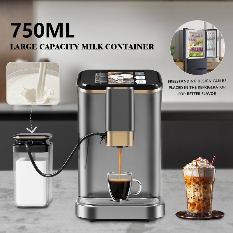 Fully Automatic Espresso Machine, 20 Bar, 1350W