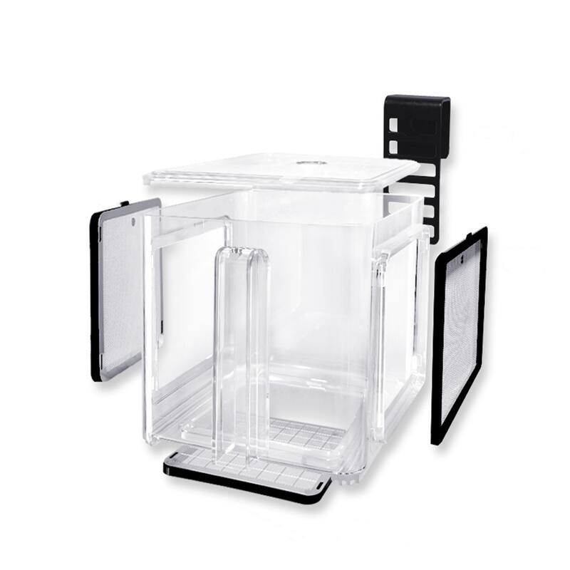 Fish Tank Breeding Isolation Box With Detachable Mesh - 15*15*15cm