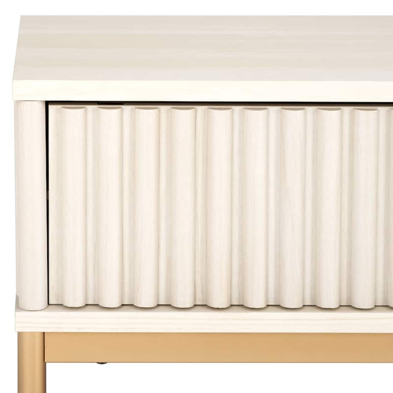 SAFAVIEH Lylia 2-Door Storage Coffee Table - 43.7 in. W x 21.5 in. D x 15.4 in. H