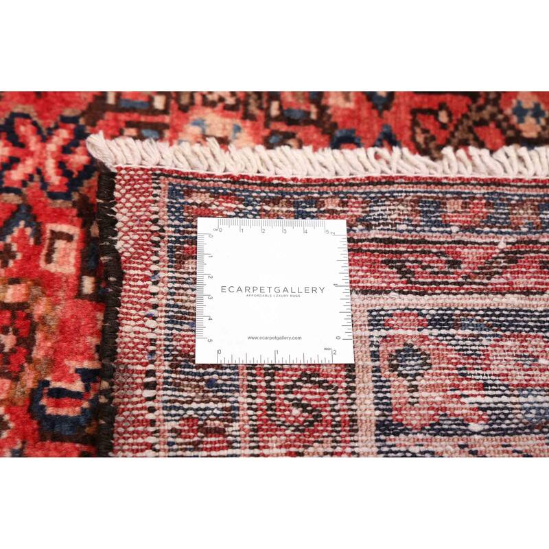 ECARPETGALLERY Hand-knotted Andelz Red Wool Rug - 4'11 x 6'7