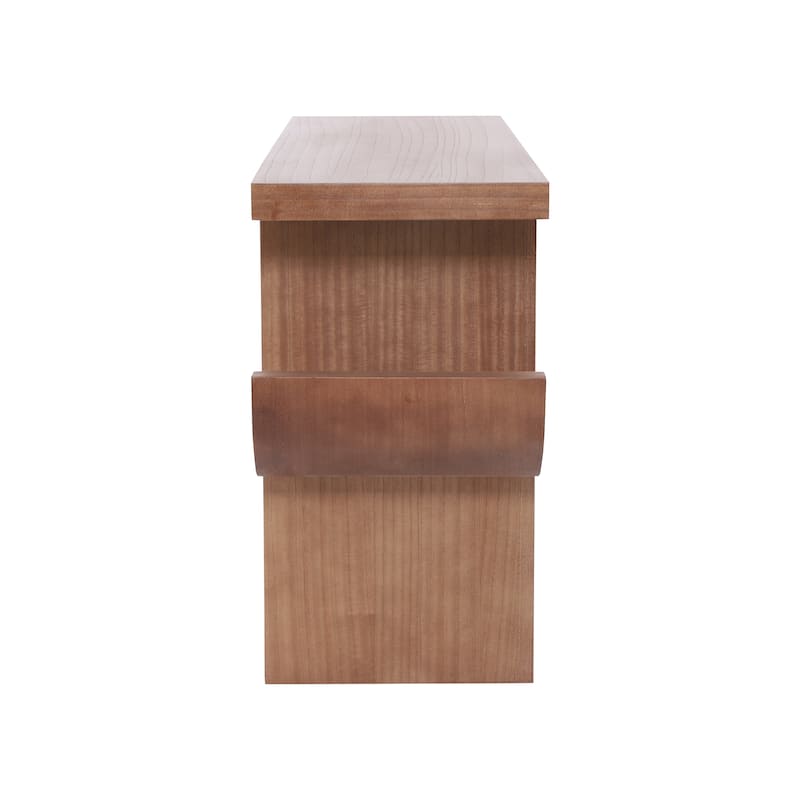 Christopher Knight Home - Modern Wood Console Table with Open Shelf