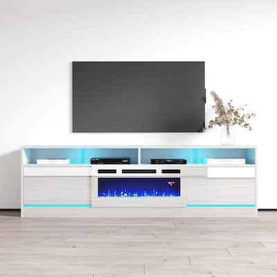 Disparo WH-05 Electric Fireplace 79" TV Stand