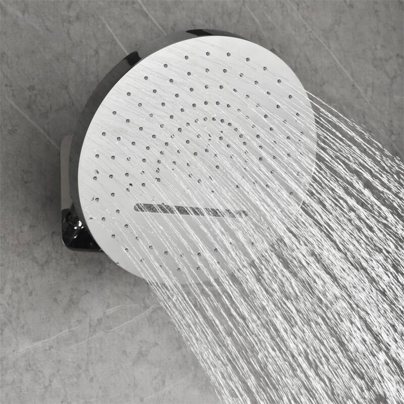KISRAIS 3 Way Waterfall & Rainfall Faucet Shower System