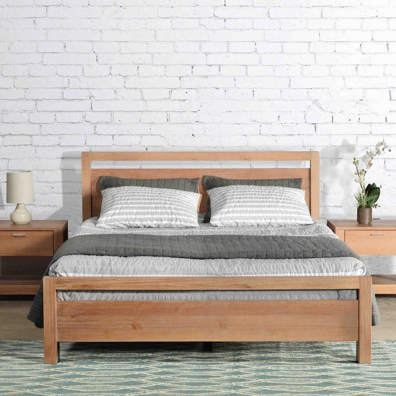 FarmHouse Traditional Platform Bed