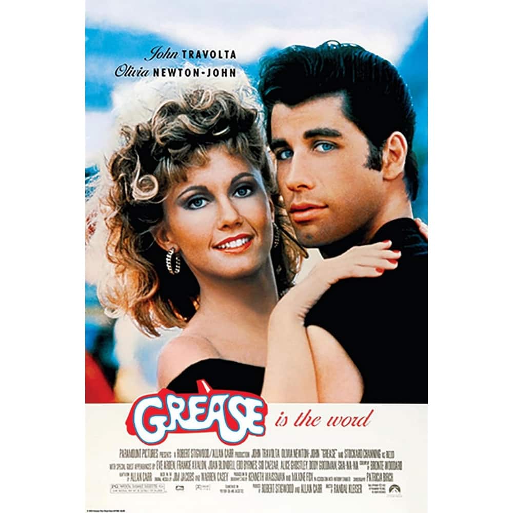 Grease The Movie Advertising Art Poster - 24 x 36 Inch