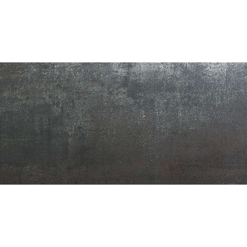 Metallica 12x24 Graphite Semi Polished Porcelain Tile - Floor, Wall - Large Format