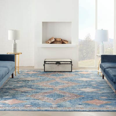 Nourison Concerto Vintage Moroccan Diamond Area Rug
