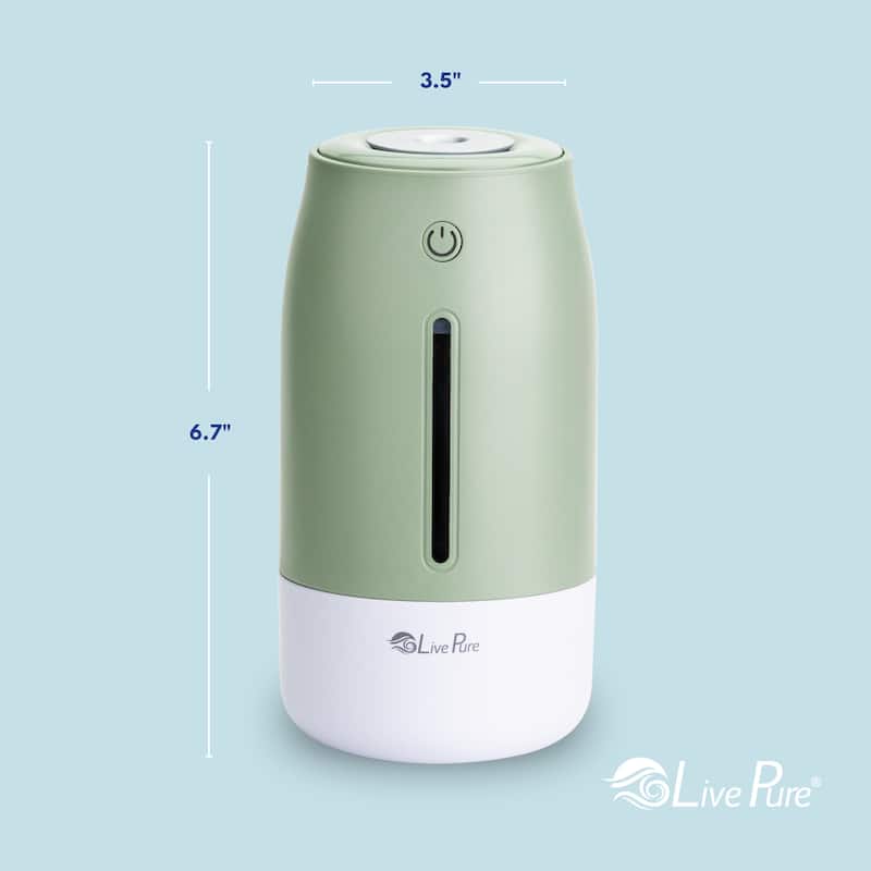 LivePure LP250 Aqua Glo Portable Cool Mist Humidifier