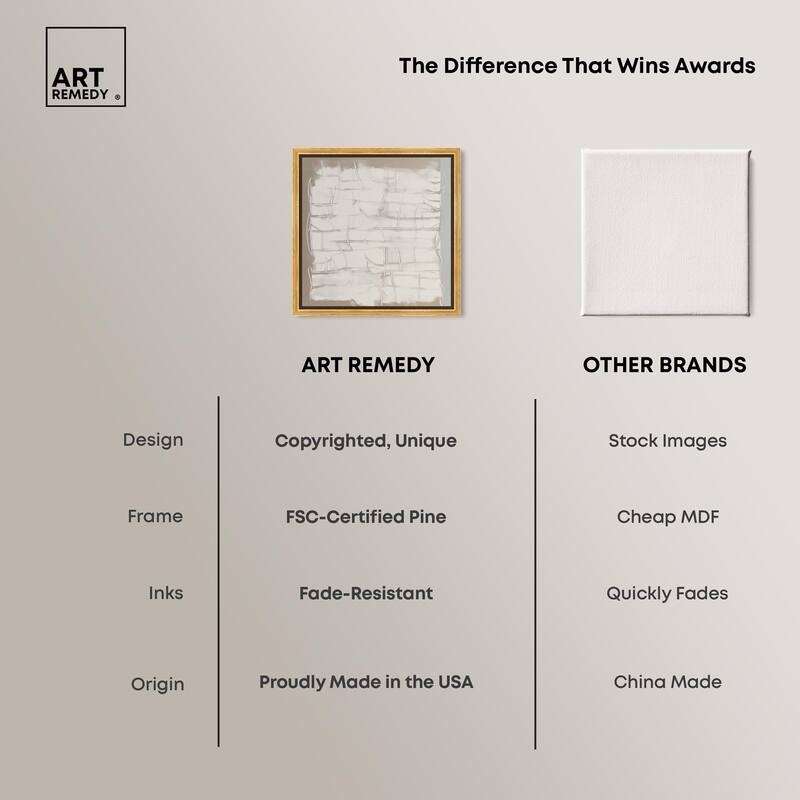 Underlying Order Canvas by Art Remedy