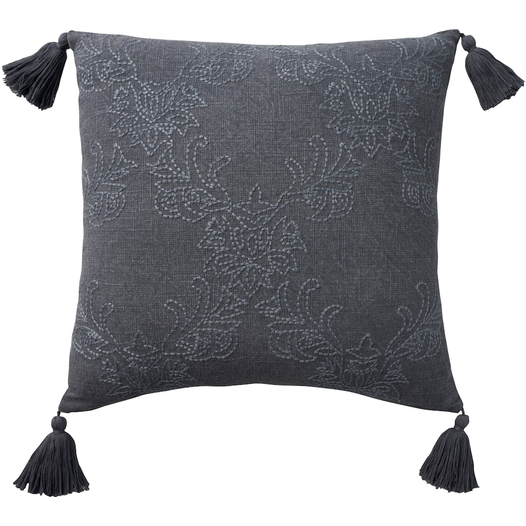 Mina Victory Cover Floral Throw Pillow