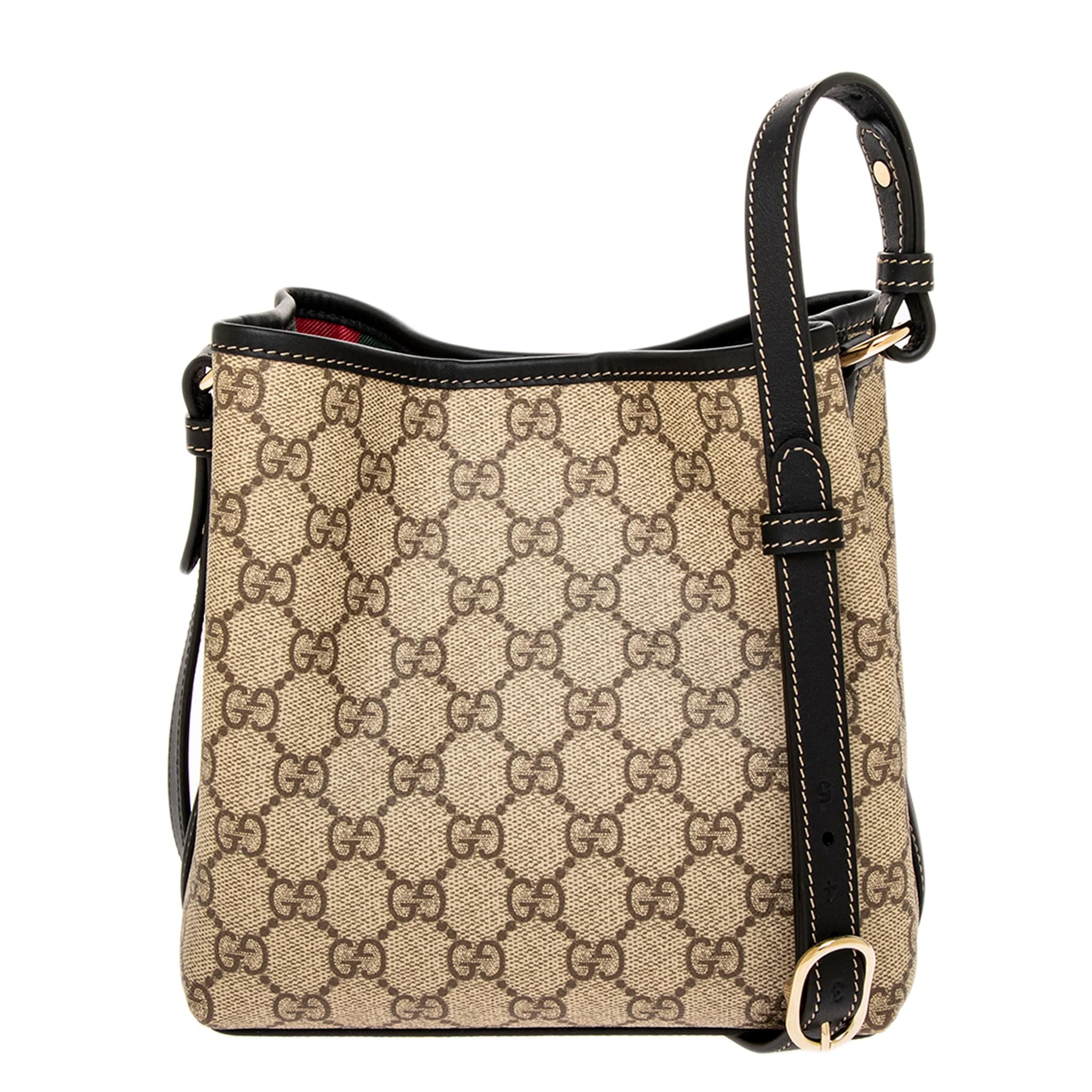 Gucci GG Emblem Small Bucket Bag - Overstock - 43247779