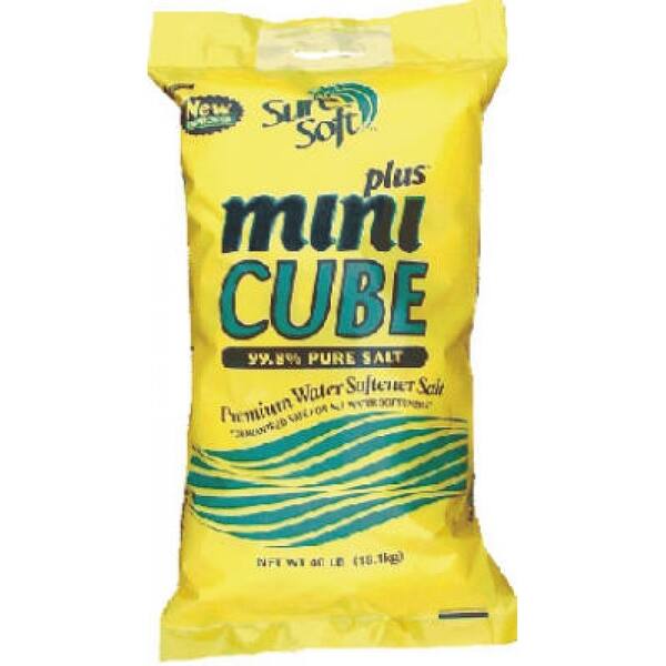 Shop Sure Soft 32040 Mini Cube Plus Water Conditioning Salt Cubes 40 Lb Overstock 27609676