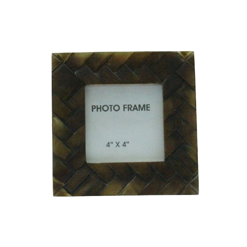White Bone Picture Frame - 4x4