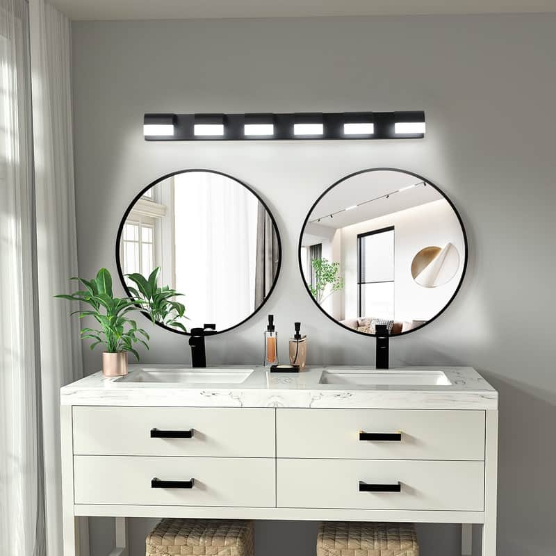 Elegant LED Bathroom Vanity Lighting – Modern Wall-Mounted Mirror Lights for Vanity & Bathroom Décor‌