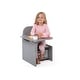 preview thumbnail 13 of 19, MySize Chair Desk with Storage Bin - Greenguard Gold Certified