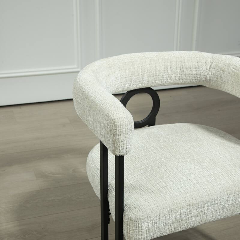 Modern PU Upholstered Accent Chair for LIving Room or Dining