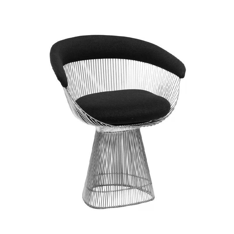 Planter Dining Chair - chrome