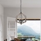 preview thumbnail 2 of 11, Germana 14 Inch Vintage Farmhouse Crystal Lighted Chandelier