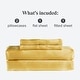 preview thumbnail 24 of 25, Remembrance Satin 4-piece Bed Sheet Set