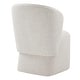 preview thumbnail 46 of 51, Spruce & Spring Kyle Morden Fabric Dining Room Chair with Casters Wrap-round Back