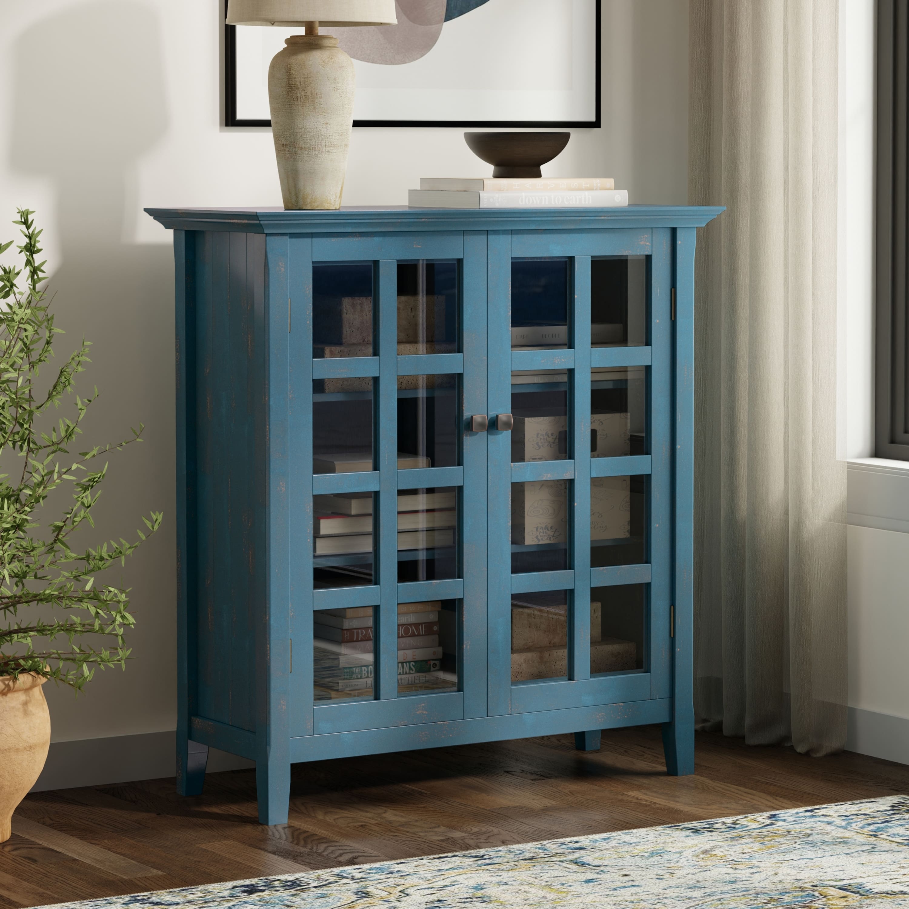 Option Distressed Coastal Blue