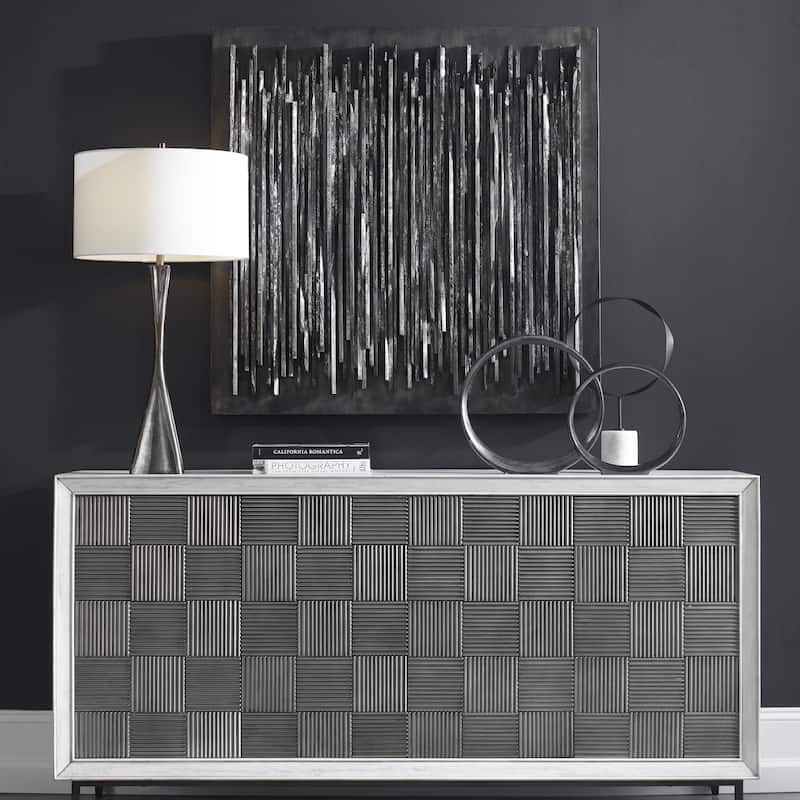 Uttermost 04355 Emerge 40-3/16" x 40-3/16" Frameless Decorative Panel