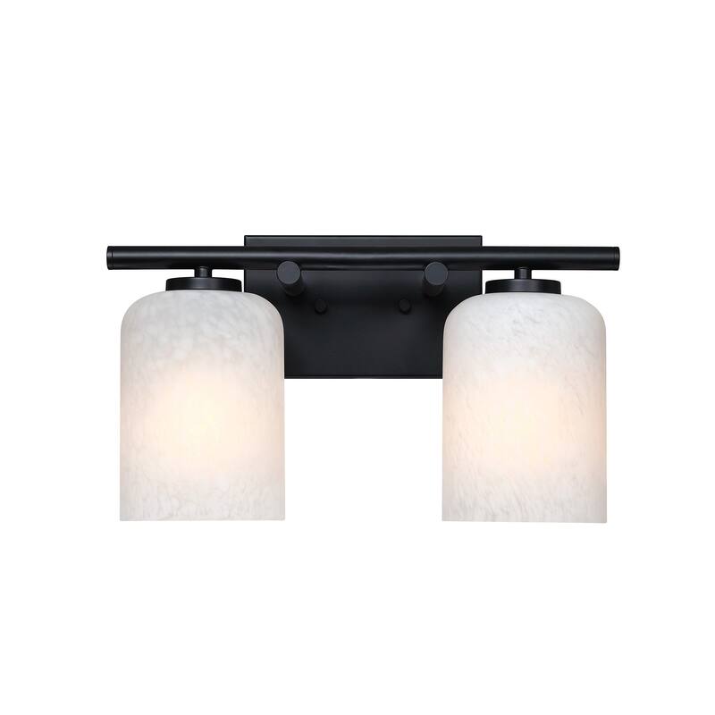 Designers Fountain D338M-2B Bluestone Ridge 2 Light 16" Wide Vanity - Matte Black