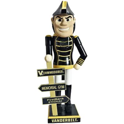 NCAA 12" Vanderbilt Mascot Nutcracker