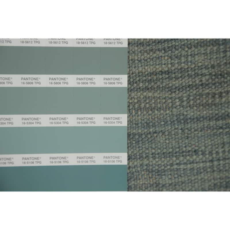Hand Woven Southwestern Wool Multi-Colored Geometric Area Rug - 9' 10'' X 8' 10''