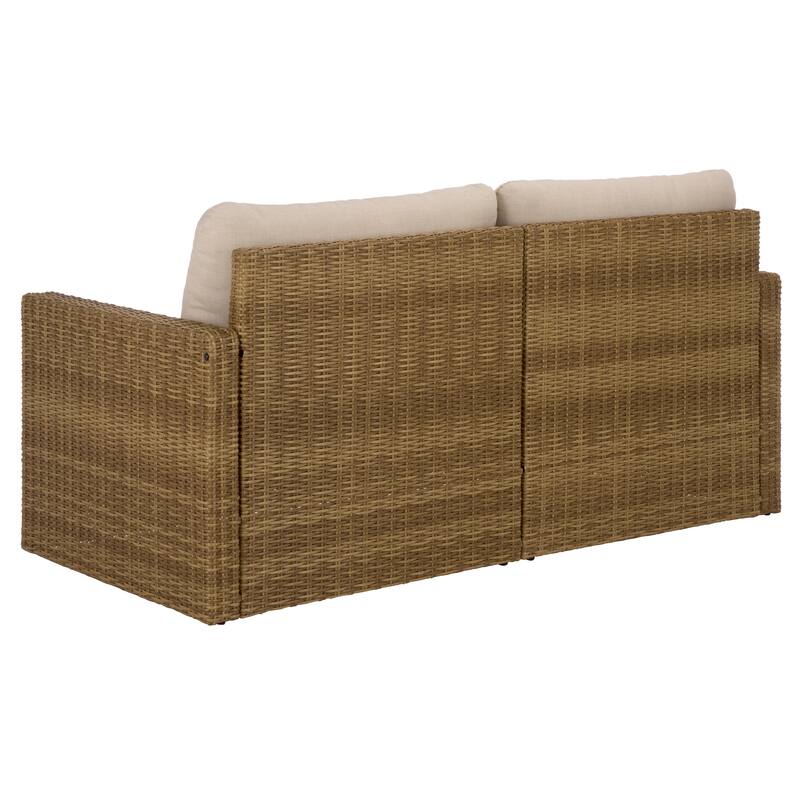 SAFAVIEH Outdoor Living Emma Sofa - 66"W x 32"D x 30"H