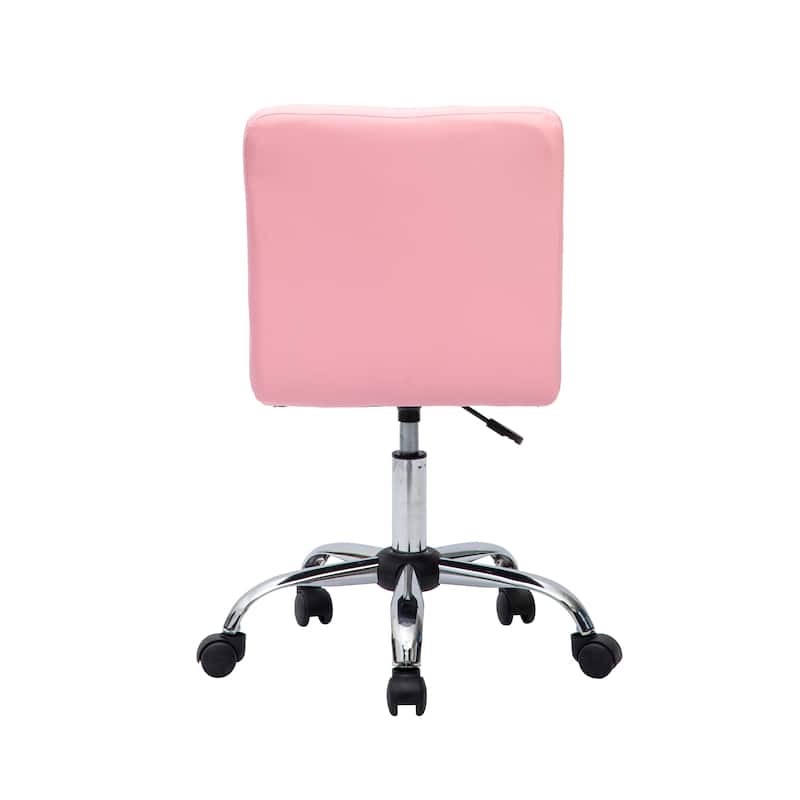Porthos Home Parker Faux Leather Office Chair with Metal Base
